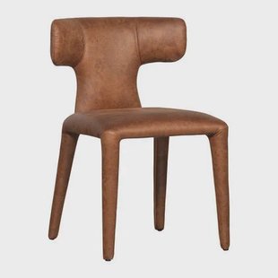 WOOOD Permit Eetkamerstoel - Cognac WOOOD Permit Eetkamerstoel - Cognac