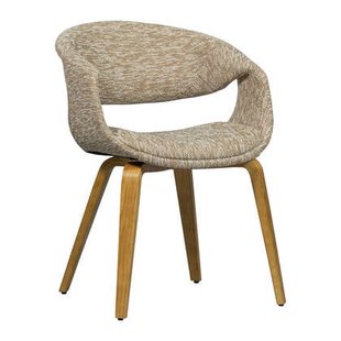 WOOOD Yossi Eetkamerstoel Naturel Eiken - Zand