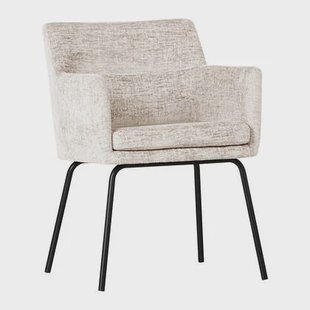 WOOOD Kam Eetkamerstoel - Off White