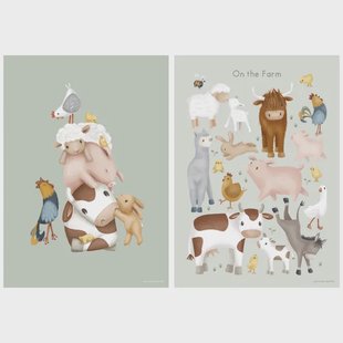 Little Dutch A3 poster Little Farm