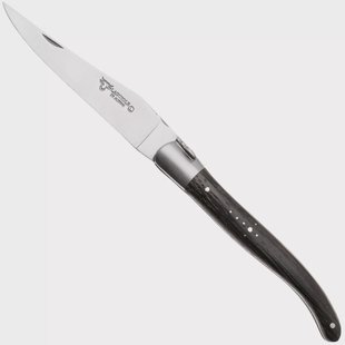 Laguiole en Aubrac Bogwood, Matt Bolster, zakmes, 12 cm