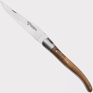 Laguiole en Aubrac Pistachio, Matt Bolster, zakmes, 12 cm