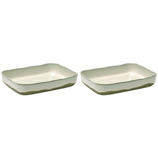 Serax La Nouvelle Table By Merci Ovenschaal Set Van 2 Off-White