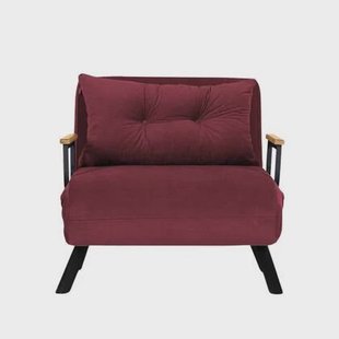Calicosy - Slaapfauteuil SANDO - B67 cm - Bordeaux