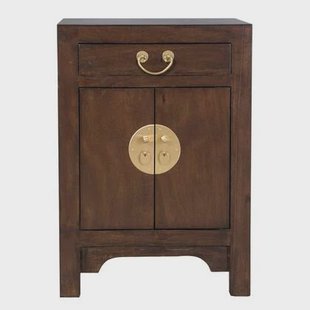 Fine Asianliving Chinees Nachtkastje Earthy Bruin -