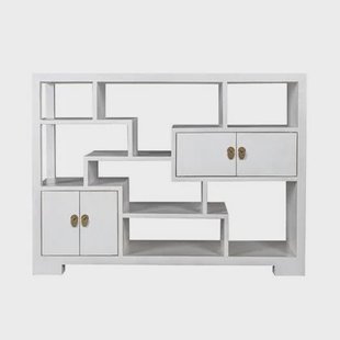 Fine Asianliving Chinese Boekenkast Open Kast Snow