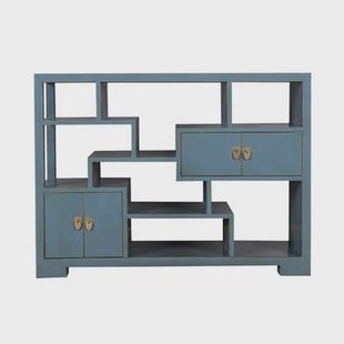 Fine Asianliving Chinese Boekenkast Open Kast Arctic Fine Asianliving Chinese Boekenkast Open Kast Arctic
