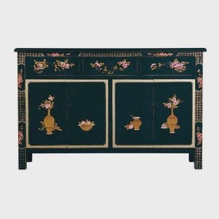 Fine Asianliving Chinese Dressoir Zwart