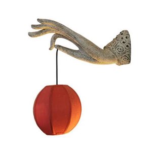Fine Asianliving Chinese Wandlamp Buddha Hand Fine Asianliving Chinese Wandlamp Buddha Hand