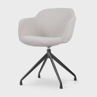 Eetkamerstoel Nola-Mae bouclé draaibaar | Nolon