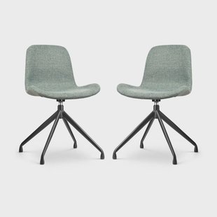 Set van 2 eetkamerstoelen Nola-Fé draaibaar | Nolon