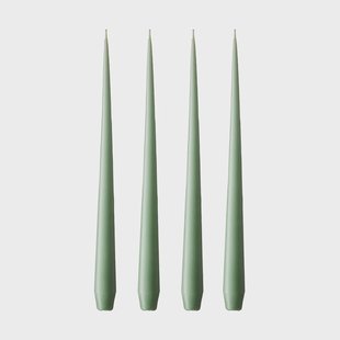 ester & erik ester & erik kaars 4-pack mat eucalyptus, 32 cm