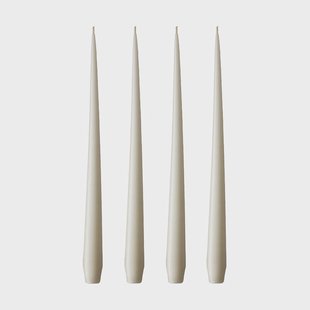 ester & erik ester & erik kaars 4-pack mat ivory, 42 cm