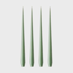 ester & erik ester & erik kaars 4-pack gelakt eucalyptus, 42 cm