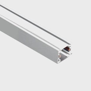 Ivela stroomrail SQUARE 48 V, wit, lengte 200 cm, metaal