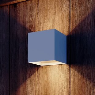 Calex LED accu sensor buiten wandlamp Volterra, wit, IP44