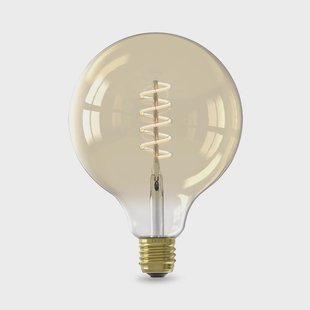 Calex Smart LED E27 7W G125 1800 - 3000 K Gloeilamp