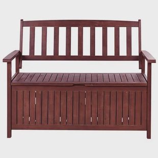 Beliani - SOVANA - Tuinbank - Mahonie - Acaciahout