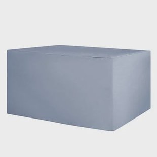 Beliani - CHUVA - Beschermhoes wicker lounge XXL - Blauw - Polyester