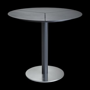 Brafab Peace Bistro cafétafel Ø80 cm Anthracite