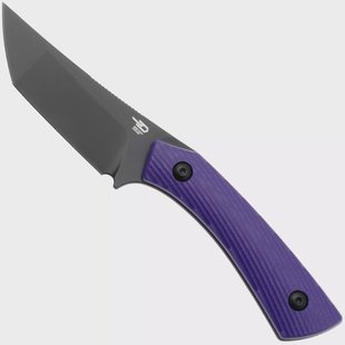 Bestech STEP BFK06C PVD D2, Purple G10, vaststaand mes