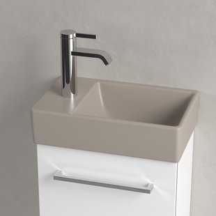 Villeroy & Boch Avento Fontein - 36 x 22 x 11 cm - Almond CeramicPlus - zonder overloop 43003ram