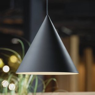 SLV hanglamp Magico, Ø 38 cm, zwart/goudkleurig, metaal