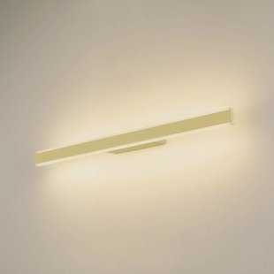 SLV LED badkamer wandlamp One Linear, 70 cm, messingkleurig