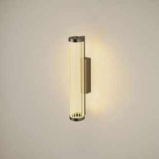 SLV LED wandlamp Quimera, bronskleurig, hoogte 41 cm, CCT