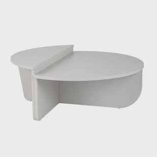 Calicosy - Set van 2 salontafels B90 cm - ORION - Grijs