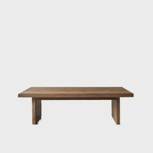 Tikamoon - Lage tuintafel van gerecycled massief teakhout 150 x 80 Jo…