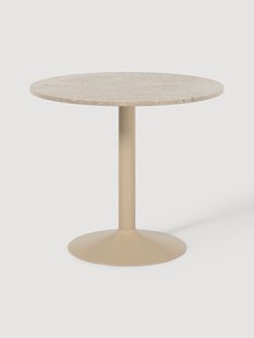 Ronde marmeren eettafel Miley, in verschillende formaten