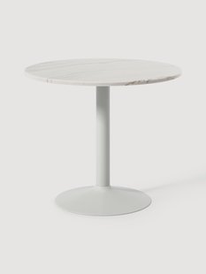 Ronde marmeren eettafel Miley, in verschillende formaten