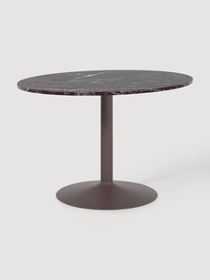 Ovale marmeren eettafel Miley, in verschillende formaten