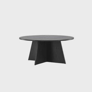 Svea - Marina ronde salontafel - ø 100 cm - zwart Svea - Marina ronde salontafel - ø 100 cm - zwart