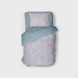 Eleganzzz Kinder Dekbedovertrek Micropercal Sweet Dreams - multi 140x220|240cm