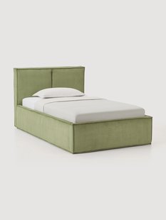 Corduroy eenpersoonsbed Dream met opbergruimte