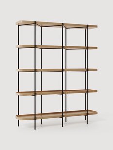 Grote houten wandrek Renee