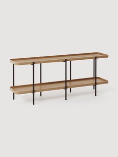 Lage houten wandkast Renee HELL