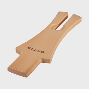 STAUB Staub dekselhouder in hout 24 cm