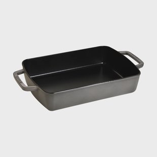 STAUB Staub Specialities ovenschaal 30x20 cm Grafietgrijs