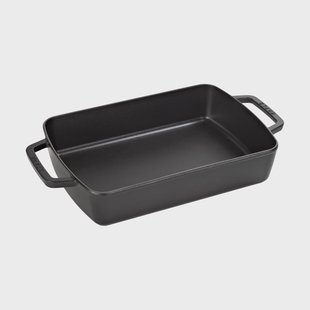STAUB Staub Specialities ovenschaal 30x20 cm Zwart