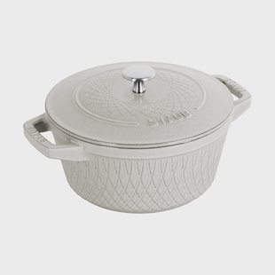 STAUB Staub Twister La Cocotte braadpan 4 L White truffel