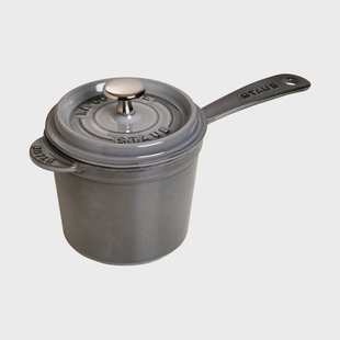 STAUB Staub La Cocotte pan hoog grafietgrijs 1,2 L