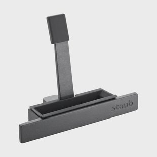 STAUB Staub dekselhouder gietijzer-siliconen Zwart