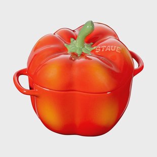 STAUB Staub mini cocotte paprika 0,47 L Orange-rood