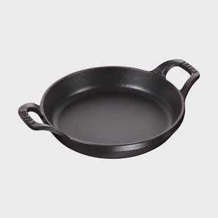 STAUB Staub ronde ovenschaal gietijzer Ø20 cm Zwart