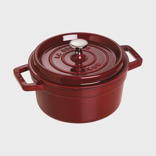 STAUB Staub La Cocotte ronde pan gietijzer 2,6 L Granaatrood