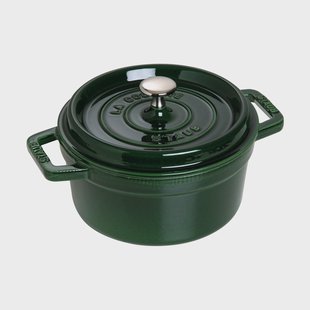 STAUB Staub La Cocotte ronde pan gietijzer 2,6 L Basilicumgroen