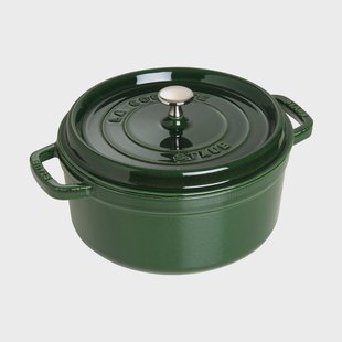 STAUB Staub La Cocotte ronde pan gietijzer 5,2 L Basilicumgroen